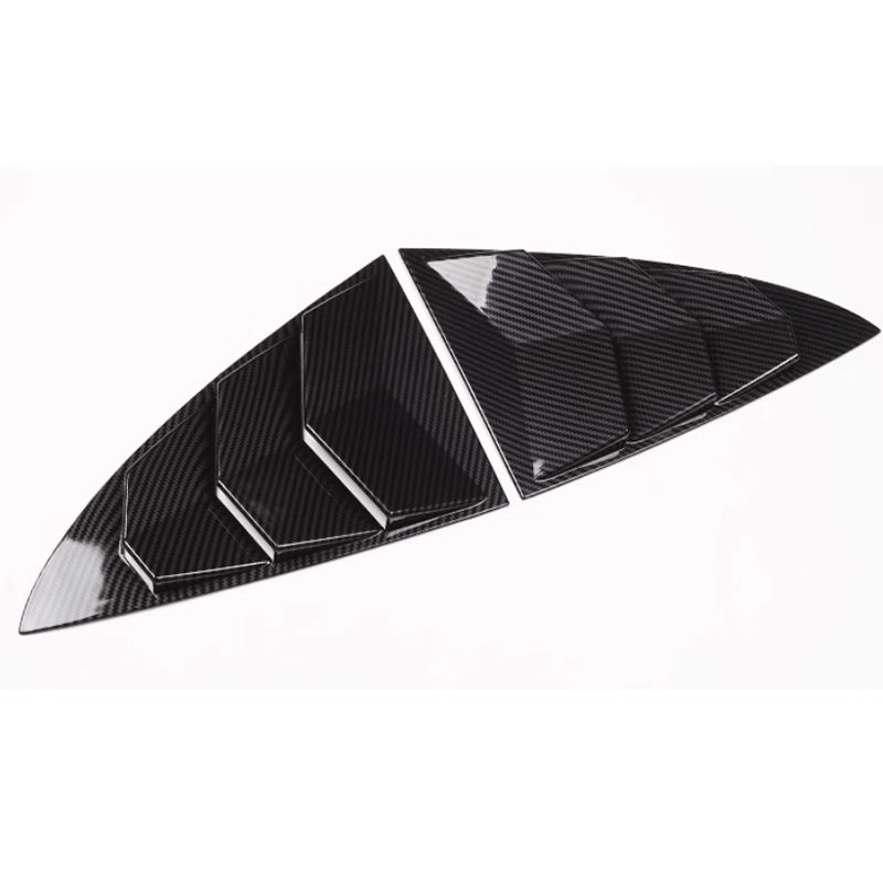 Rear Window Tesla TAPTES® Car Rear Window Triangle Shutter Cover for Tesla Model 3 Highl ...