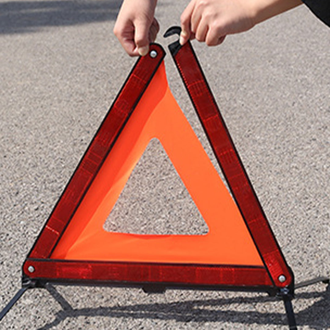Practical Car Stop Sign Tripod Road Flasher Triang... – Grandado - View #2
