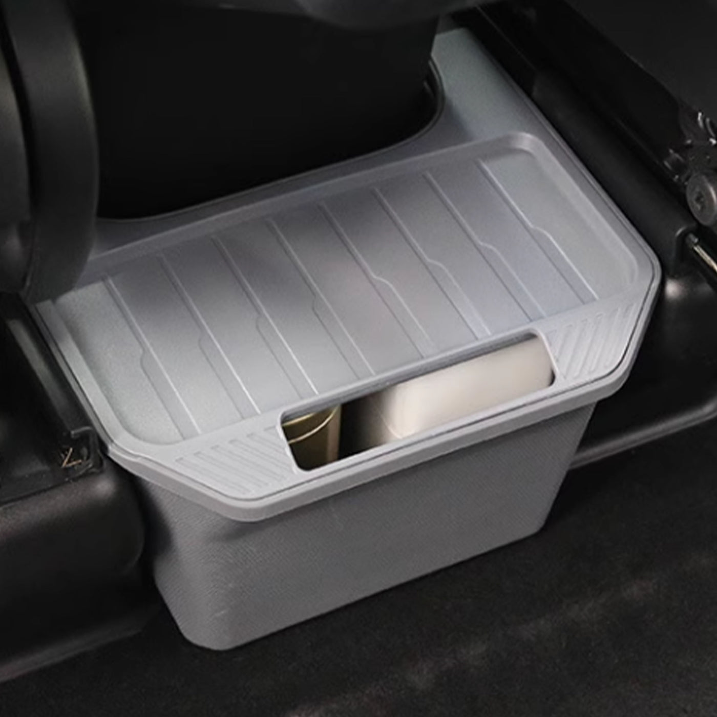 Tesla Model Y Rear Storage TAPTES® Rear Seat Middle Storage Box For Tesla Model Y 2018-2024 ...
