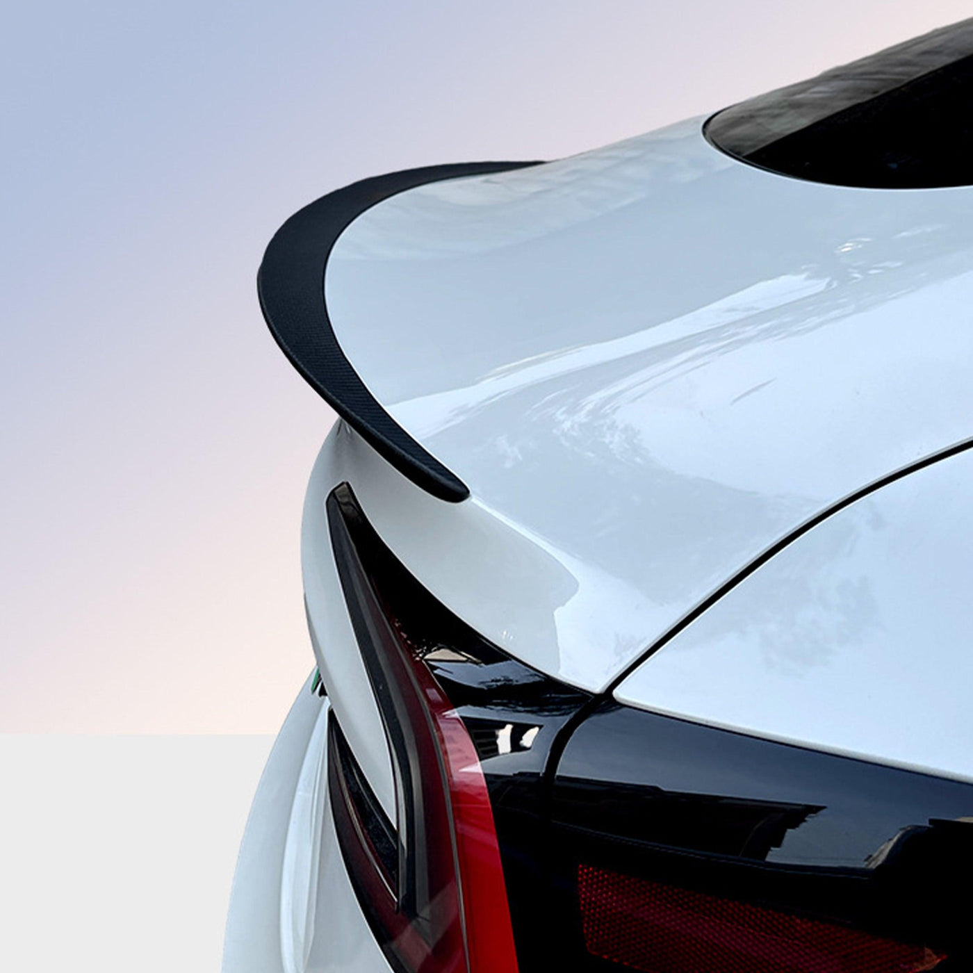 TAPTES® Rear Trunk Spoiler, Performance Carbon Fiber Spoiler for 2025 Tesla Model Y Juniper