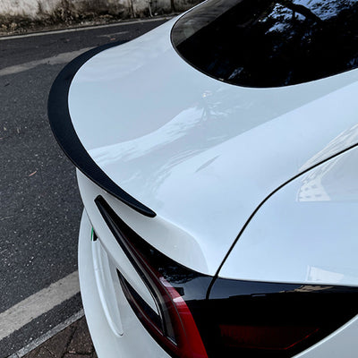TAPTES® Rear Trunk Spoiler, Performance Carbon Fiber Spoiler for 2025 Tesla Model Y Juniper