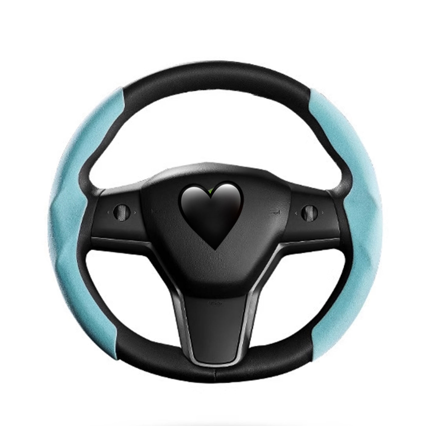 TAPTES® Suede Leather Steering Wheel Cover for 2024 2025 Tesla Model 3 Highland