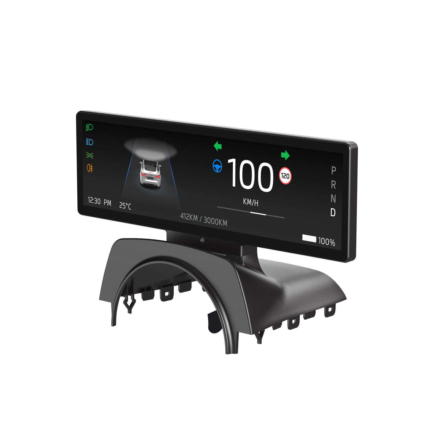 TAPTES® CarPlay Dashboard Heads-Up Touch Display Upgrade T13 8.8-inch for 2024 2025 Tesla Model 3 Highland/2025 New Tesla Model Y Juniper
