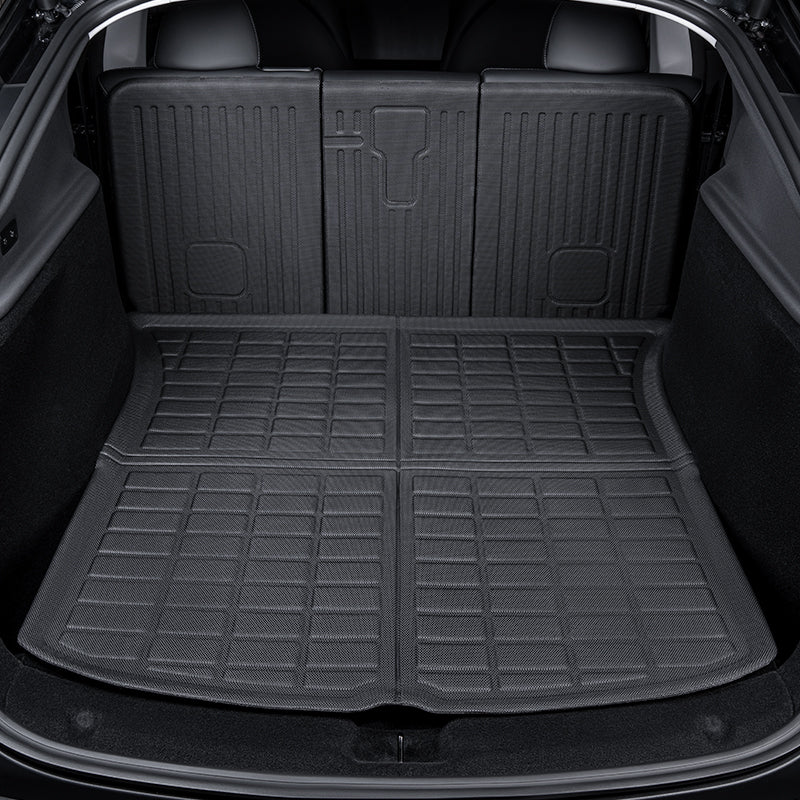 TAPTES Exclusive All Weather Floor Mats & Trunk Mat for 2025 2026 Tesla Model Y Juniper. 6Pcs Set Floor Mats & Cargo Liner for 2025 New Tesla Model Y