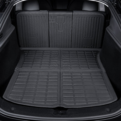 TAPTES Exclusive All Weather Floor Mats & Trunk Mat for 2025 2026 Tesla Model Y Juniper. 6Pcs Set Floor Mats & Cargo Liner for 2025 New Tesla Model Y