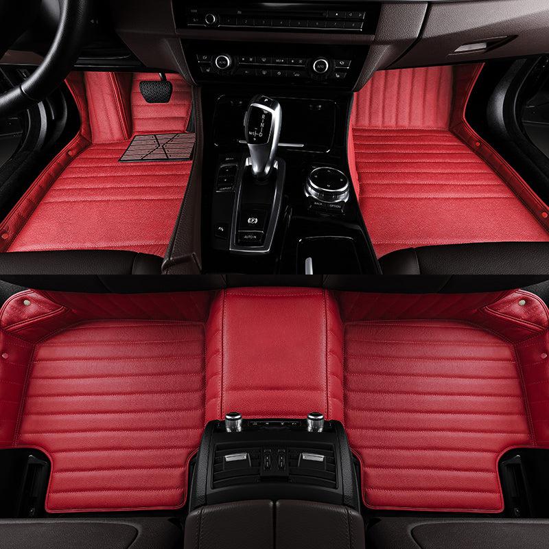 TAPTES® Leather Floor Mats for Tesla Model X, 2021-2023 2024 Tesla Model X Floor Mats