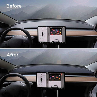 Dashboard Heat Resistance Mat for Tesla Model 3 - TAPTES