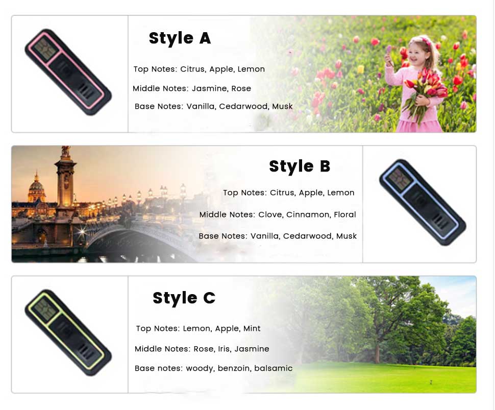 TAPTES Intelligent Fragrance Air Purification System Central Control Armrest for Model Y Model 3