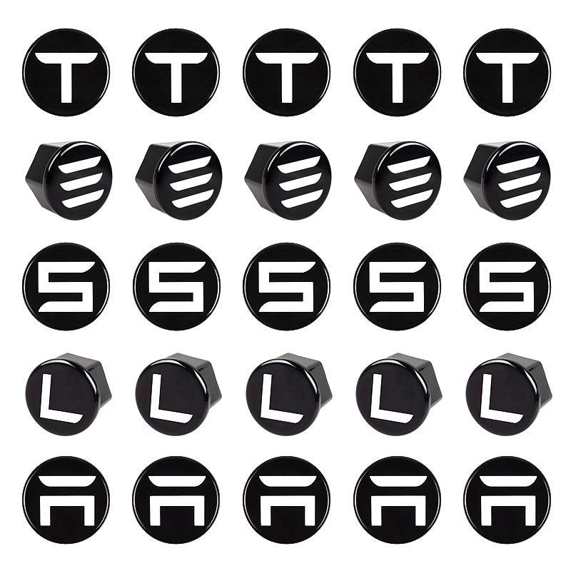 TAPTES Lug Nut Covers / Caps Set for Tesla Model 3