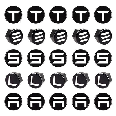 TAPTES Lug Nut Covers / Caps Set for Tesla Model 3