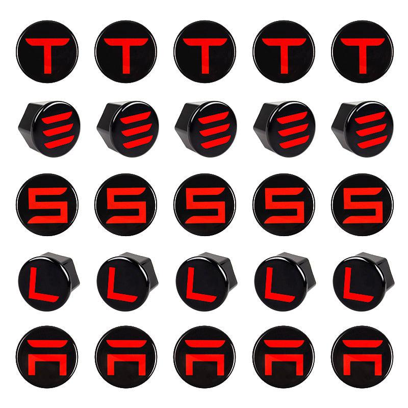 TAPTES Lug Nut Covers / Caps Set for Tesla Model 3