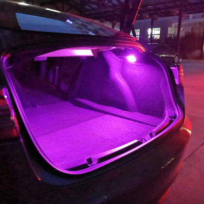 ambient led interior lights Model 3