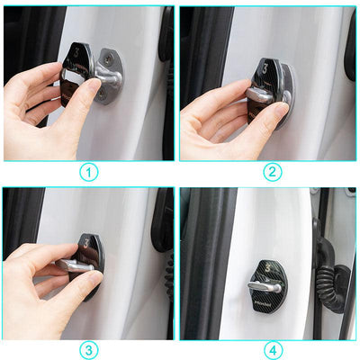 TAPTES® Car Door Lock Caps for Tesla Model 3