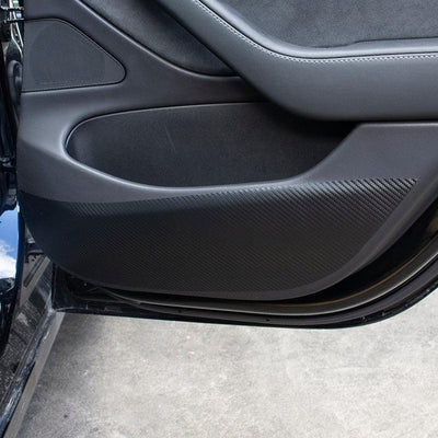 TAPTES Car Door Inner Anti Kick Protective Wrap Set for Tesla Model 3 2017-2023