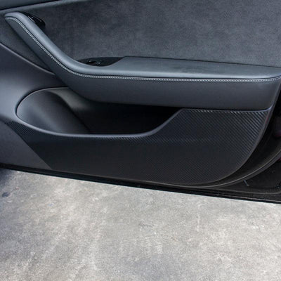 TAPTES Car Door Inner Anti Kick Protective Wrap Set for Tesla Model 3 2017-2023