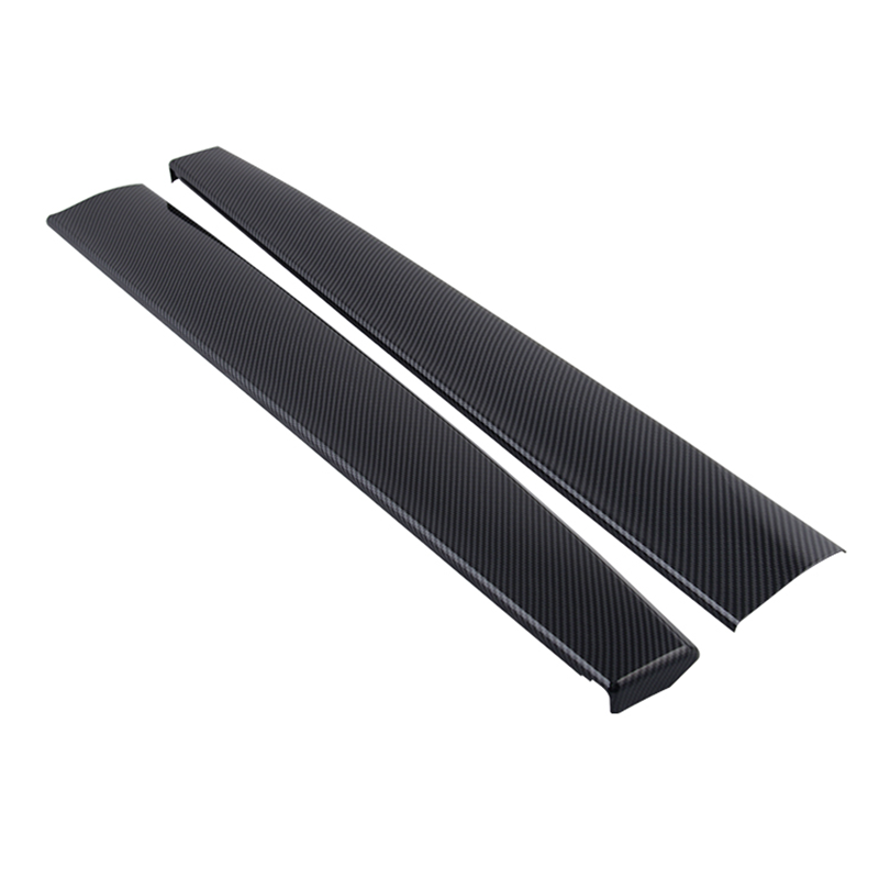 Carbon Fiber Style Center Console Plate Cover for Tesla Model 3 - TAPTES