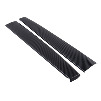 Carbon Fiber Style Center Console Plate Cover for Tesla Model 3 - TAPTES