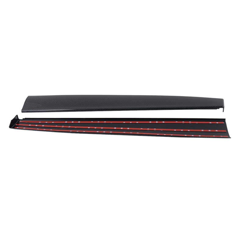 Carbon Fiber Style Center Console Plate Cover for Tesla Model 3 - TAPTES
