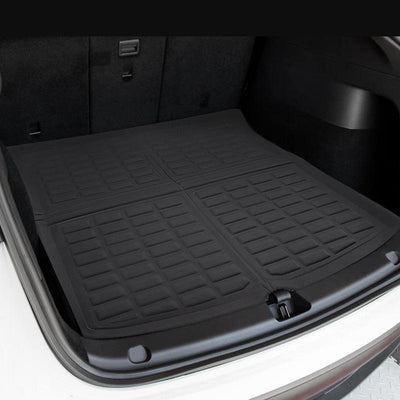 Front & Trunk Cargo Mats for Model Y 5 Seater 2020-2023 2024, Full Set Trunk Liners for Tesla Model Y