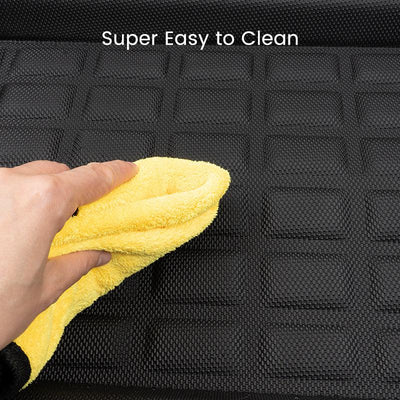 Front & Trunk Cargo Mats for Model Y 5 Seater 2020-2023 2024, Full Set Trunk Liners for Tesla Model Y