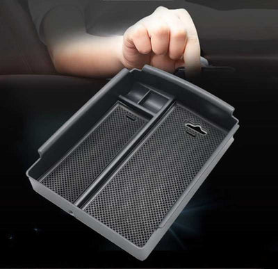 Center Console Storage Box with USB Hole for Model X