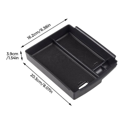 Center Console Storage Box with USB Hole for Model X - TAPTES