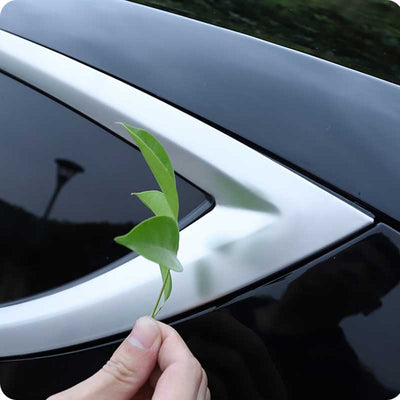 TAPTES Chrome Steel Window Molding Trim Decoration Strips for Tesla Model Y 2020-2023
