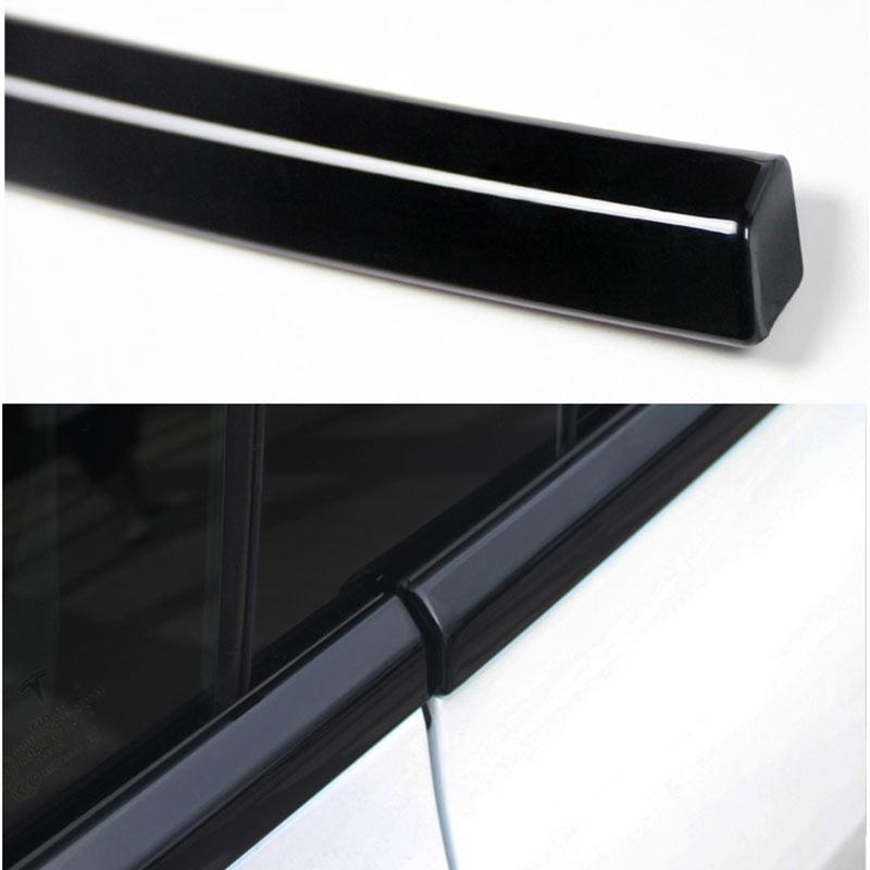 TAPTES® Black Window Chrome Delete DIY Kit for Tesla Model 3