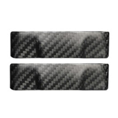 TAPTES® Rear Carben Fiber  Cover Driving Seat Belt Decorative Patch for Tesla Model 3 Model Y, Set of 2