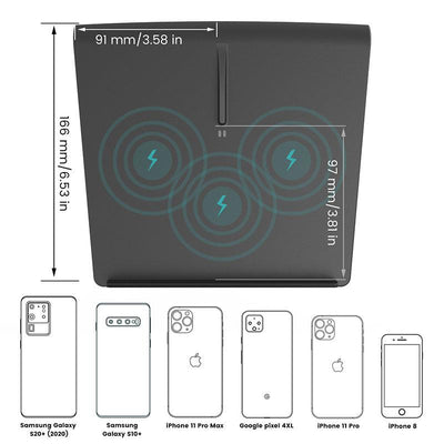 Wireless Phone Charging Pad for Tesla Model 3 Built Before June 2020