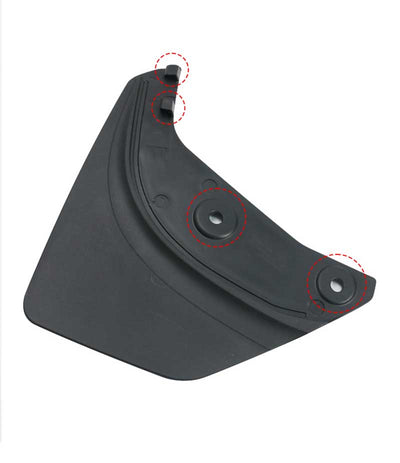 TAPTES® Front Wheel Mud Flaps for Tesla Model Y 2020-2023, Set of 2pcs