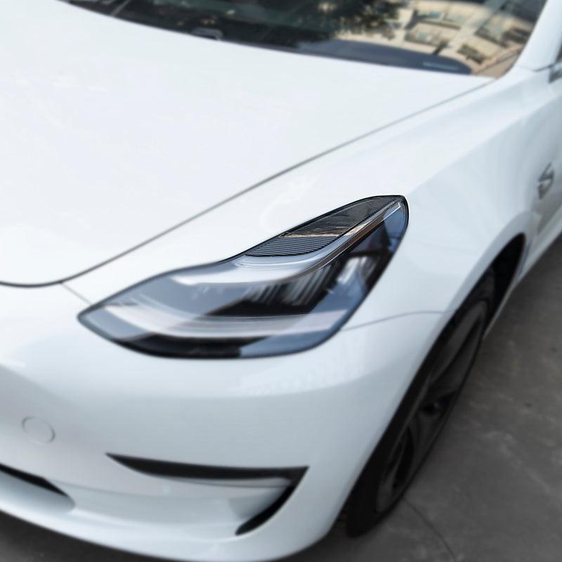 TAPTES Headlight Molded Trims for Tesla Model 3