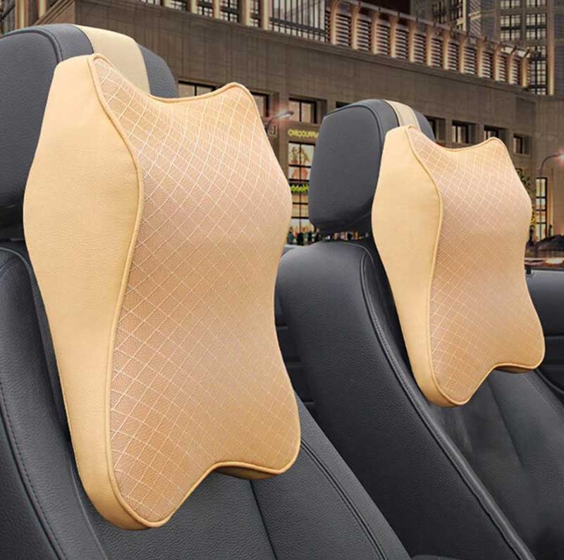 TAPTES Tesla Model S 3 X Y Headrest Neck Pillow，set of 2