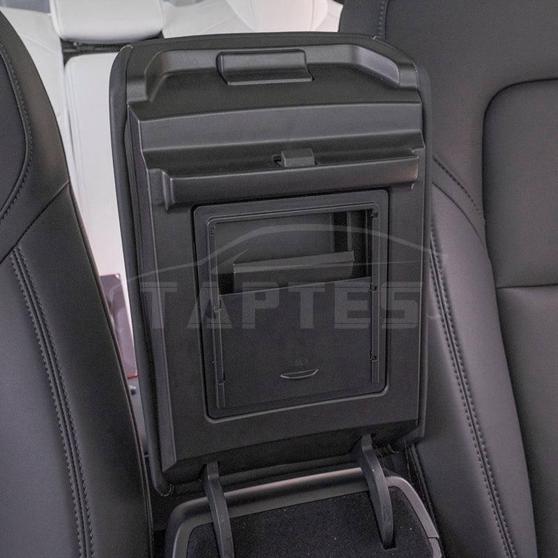 TAPTES® Hidden Armrest Storage Box for Tesla Model 3 Model Y 2017-2025
