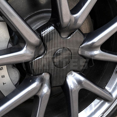 TAPTES Aero Wheel Center Cap Hubcaps for Tesla Model 3 ( Set of 4)