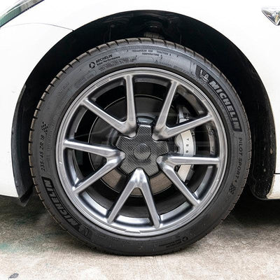 TAPTES Aero Wheel Center Cap Hubcaps for Tesla Model 3 ( Set of 4)