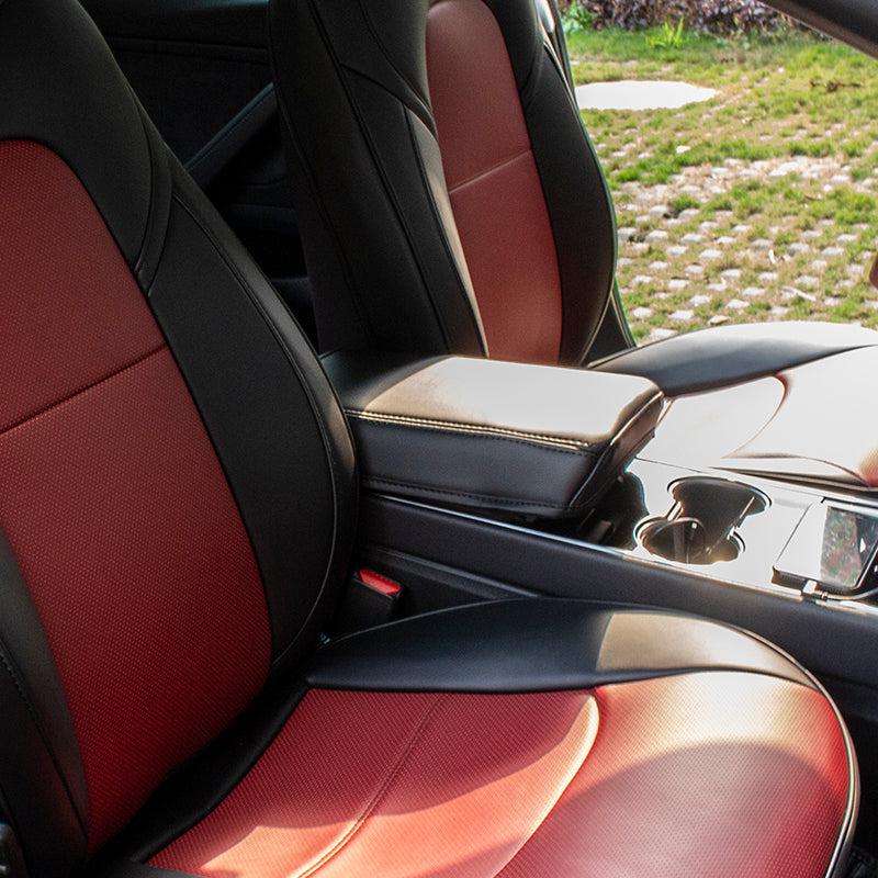Center Armrest Seat Protective Pad for Tesla Model 3, 25% Off - TAPTES