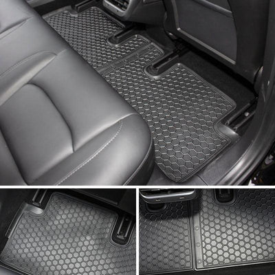 All Weather Interior Floor Mats for Tesla Model 3 - TAPTES