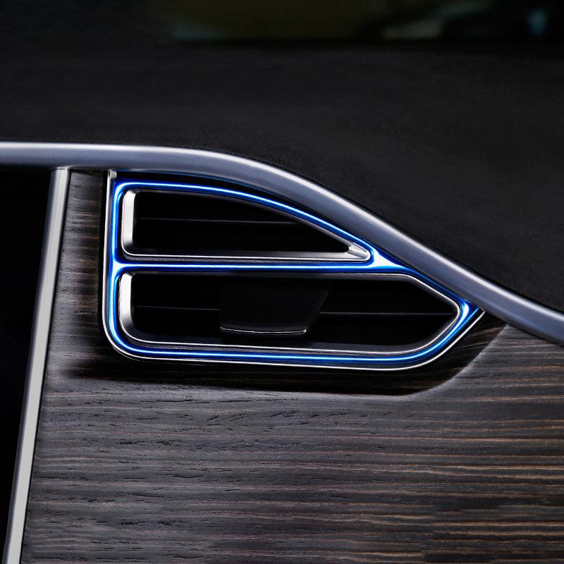 Center Console Air Vent Outlet Cover for Tesla Model S/X 2014-2019 - TAPTES