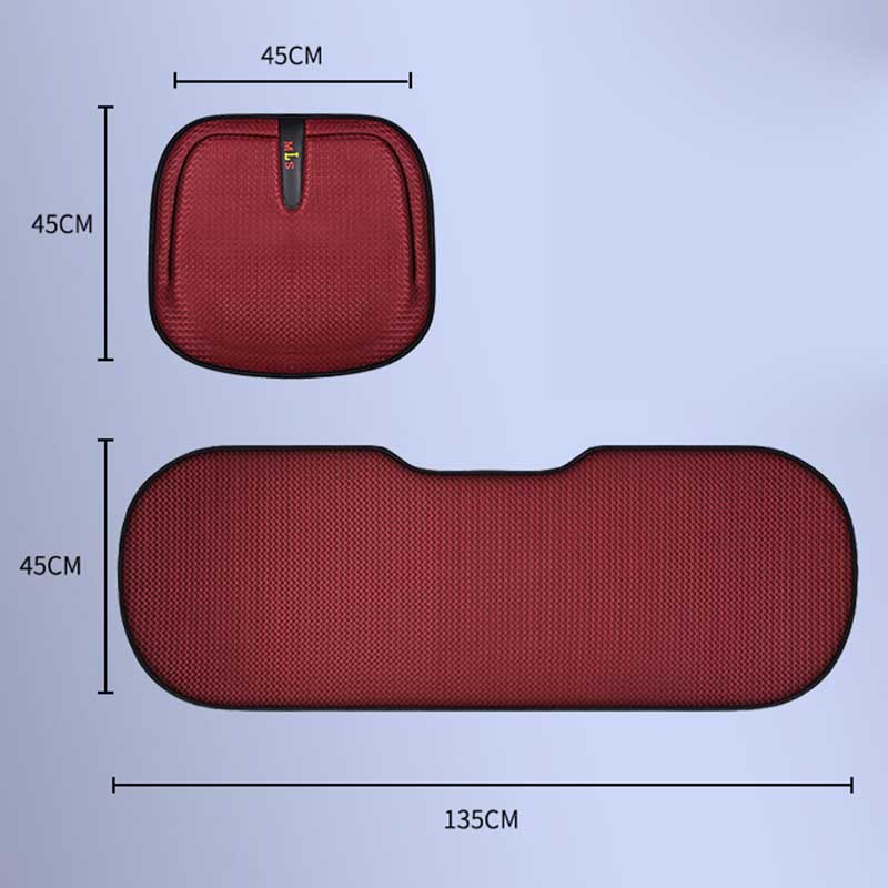 TAPTES® Seat Cushion for Tesla Model S/X/3/Y, Unique Mesh Fabric Seat Cushion Pad