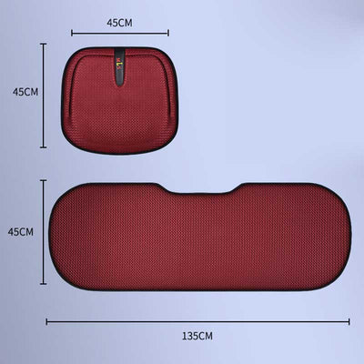 TAPTES® Seat Cushion for Tesla Model S/X/3/Y/Cybertruck, Unique Mesh Fabric Seat Cushion Pad