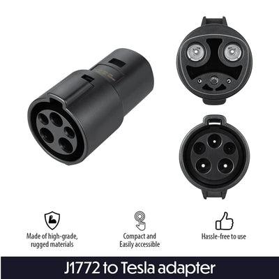 TAPTES Tesla J1772 Charging Adapter Converter US Standard for Model X/S/Y/3