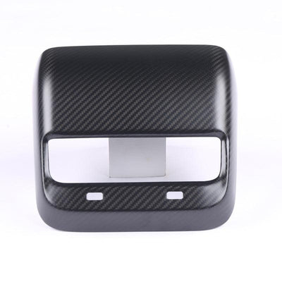 TAPTES Rear Air Vent Carbon Fiber Style Frame Cover for Tesla Model 3