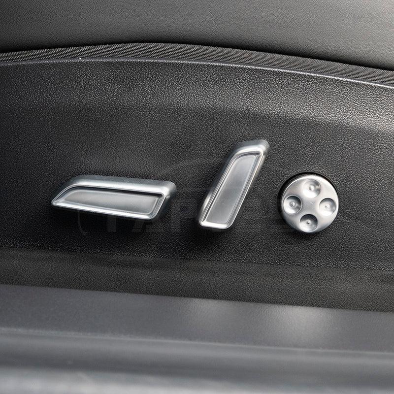 TAPTES Seat Adjustment Button Protective Trim for Tesla Model 3