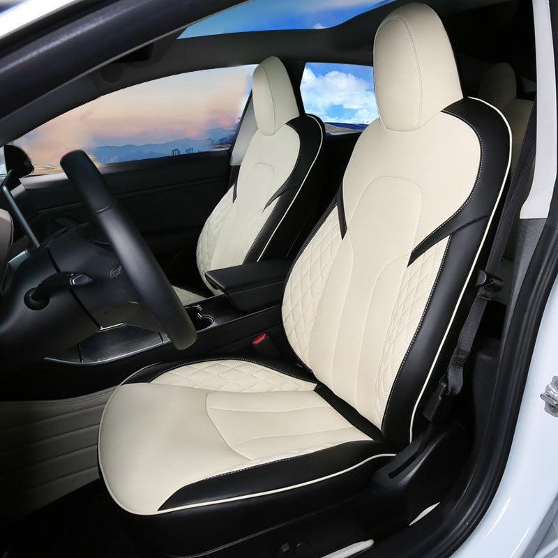 Tesla Model 3 Seat Covers, 20172023 Tesla Model 3 Leather Seat Covers