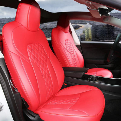 Seat Covers for Tesla Model 3 2024 2023 2022 2021 2020 2019 2018 2017, Set of 9pcs