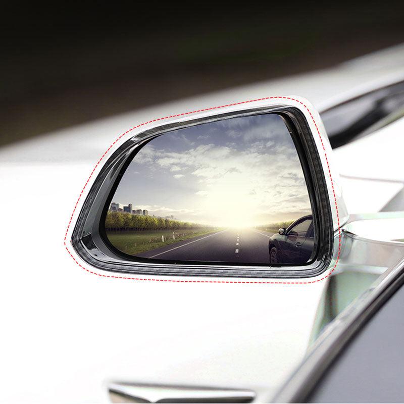 TAPTES® Side Mirror Rain Eyebrow Trim Covers for Tesla Model 3/Y 2018-2025, Set of 2