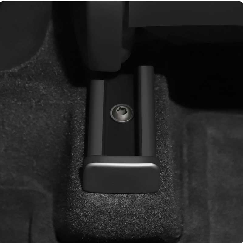 TAPTES Rear Seat Slide Anti Kick Soft Plug Protector for 2021 Tesla Model 3 / Y