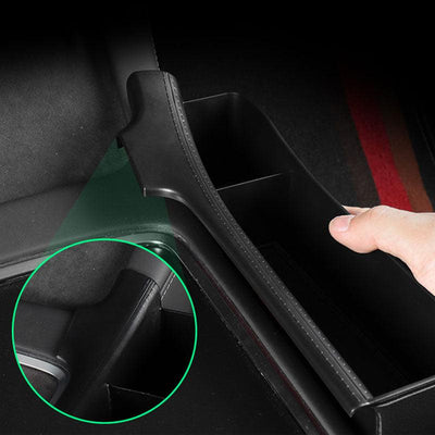 TAPTES® Alcantara / Leather Center Console Right Side Storage Box for 2021-2023 2024 Tesla Model 3/Y