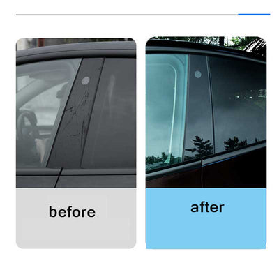 TAPTES® B-Pillar Protective Trim for 2019-2023 Tesla Model 3 / Y, Camera Protection Cover, Set of 2
